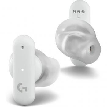 Logitech FITS True Wireless Gaming Earbuds - Blanco