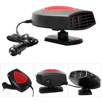 12 V portátil coche calentador ventilador, defroste, enfriador Demister, hielo para retirar la nieve