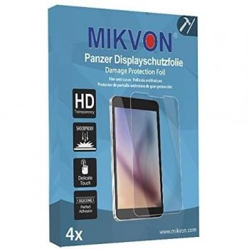 4x Mikvon Película blindada protección de pantalla PRAKTICA DPix 5000WP Protector de Pantalla - Embalaje y accesorios
