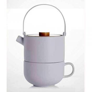 Bredemeijer Umea Té para Uno, 500 milliliters, Stoneware, Cerámica