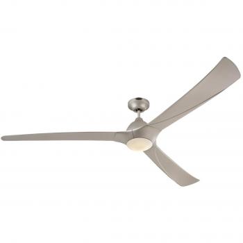 Westinghouse Techno II Ventilador de Techo Integrado, 17 W, Titanio