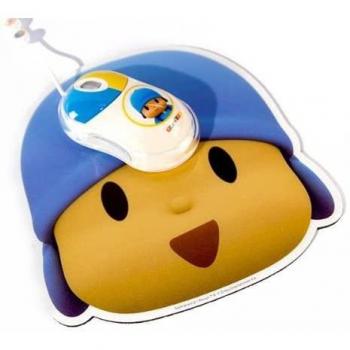 Pocoyo PCY-BUNDLE-2 Kit de Ratón Óptico USB Tipo A 800 DPI con Alfombrilla