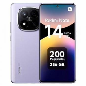 Xiaomi Redmi Note 14 Pro+ 5G Smartphone 8GB RAM, 256GB ROM, Pantalla AMOLED de 6.67, Doble SIM, Color Lavanda Púrpura