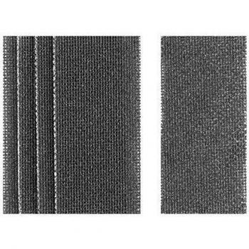 DeWalt DTM8655-QZ DTM8655-QZ-Lija de malla 1/3 de hoja, grano 40, para usar con todo tipo de lijadora orbital, 0 W, 0 V, Set de 6 Piezas