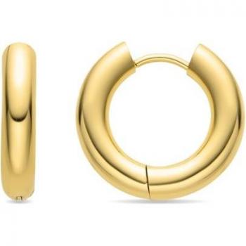 Pendientes Helali de Luxenter, acabados en oro amarillo de 18k