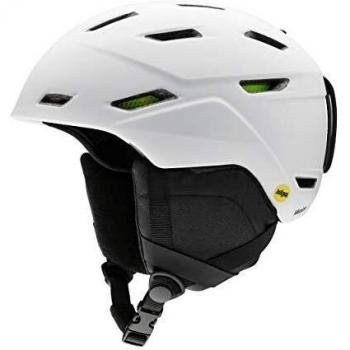 SMITH Mission MIPS - Casco de Nieve Unisex, Unisex Adulto, Color Blanco Mate, tamaño Small