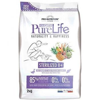 Flatazor Pure Life Gato Adulto Sterilized 8 + 2 kg