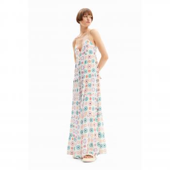 Desigual - Vestido largo VEST_GALACTICA con estampado galáctico para mujer