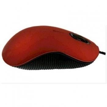Primux Tech M600R - Ratón óptico con USB, rojo