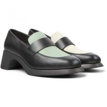 CAMPER Twins - Loafers for Women - Black, size 35/5, Smooth leather