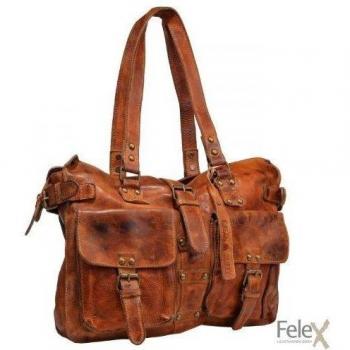Billy the Kid Kate bolso al hombro piel 37 cm Berry