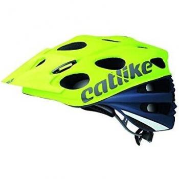 Catlike Leaf 2C Casco de Ciclismo, Unisex Adulto, Gris / Verde