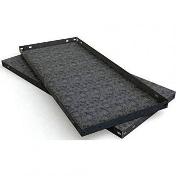 WOLFPACK LINEA PROFESIONAL 21030243 Batea Estanteria Galvanizada 80x50 cm, Multicolor, 800 x 500 mm