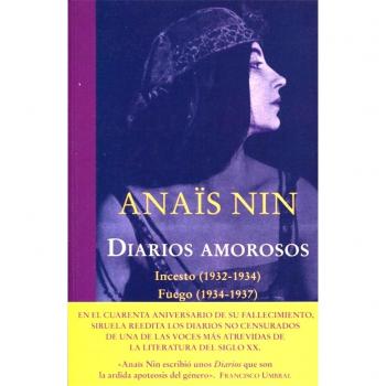 Diarios amorosos: Incesto - Anaïs Nin