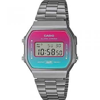 Casio Collection Silver and Two Tone Plastic/Resin Quartz Watch