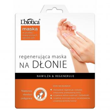 L'biotica Regenerating Hand Mask Moisturizing Gloves 26g