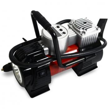 Noone 12 V DC compresor de aire bomba inflador de neumáticos Digital, portátil con luz LED por 120 PSI, para coches Motos Aire matresses.