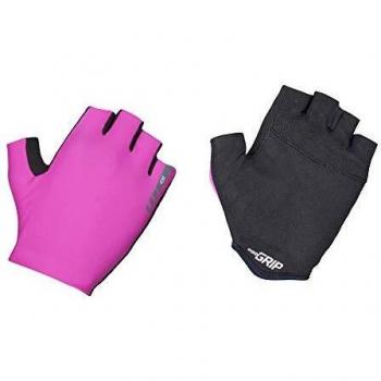 GripGrab Aerolite InsideGrip - Guantes de Ciclismo Profesionales sin Acolchado con Dedos Cortos, Talla S, Color Rosa