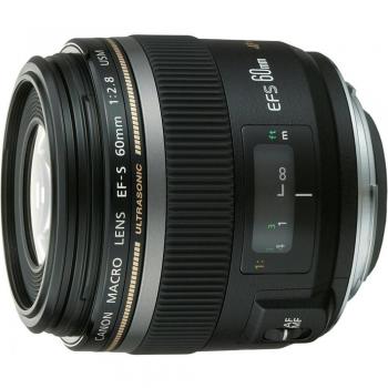Objetivo Macro Canon EF-S 60 mm f/2.8 USM - Compatible APS-C