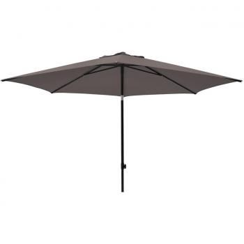 Sombrilla de jardín Mykanos gris taupé 250 cm Madison