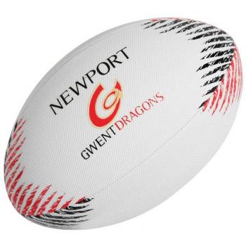 GILBERT Newport Gwent Dragons Réplica Balón de Rugby Playa