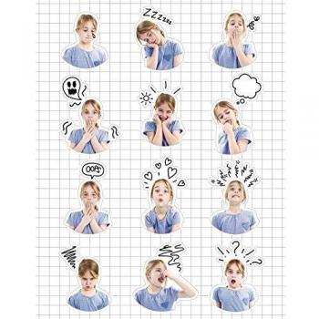 APLI Kids - Bolsa de gomets, 2 hojas, Emociones