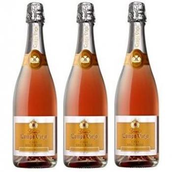 Gran Campo Viejo Reserva Rosado Cava - 3 Recipientes de 1020 ml - Total: 3060 ml