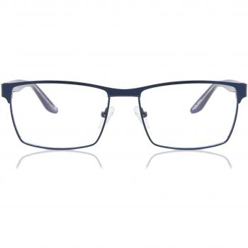 Gafas Anti-Azules Rectangle Montuta completa Metal Azules Armazones para Hombre - SmartBuy Collection