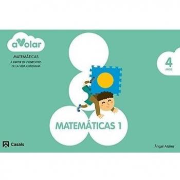 Matemáticas 1. 4 años. ¡A volar! - 9788421855607