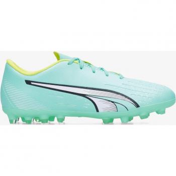 Botas de fútbol Puma Ultra Play MG Niño Electric Peppermint