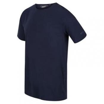 Regatta Men's Tait Lightweight Short Sleeve Hiking T-Shirt Navy