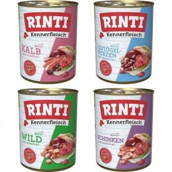 RINTI Kennerfleisch 12 x 800 g - Pack económico - Pack misto 1