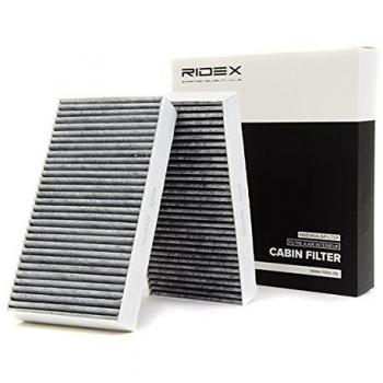 Filtro de habitáculo RIDEX con carbón activo para MERCEDES-BENZ, compatible con modelos Clase R, GL y Clase ML (número de referencia 424I0192)