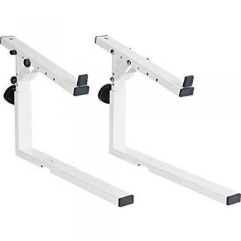K&M 18811 Stacker for 18810 Keyboard Stand, Pure White