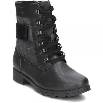 Sorel – Botas Niños Emilie Conquest Black – niña – Negro, Negro, 3