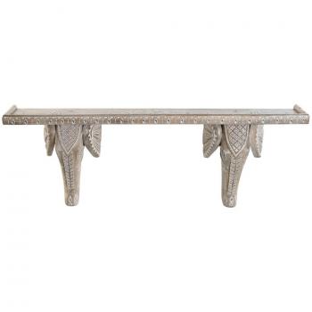 Estante DKD Home Decor Blanco Natural Madera de mango 78 x 15 x 28 cm