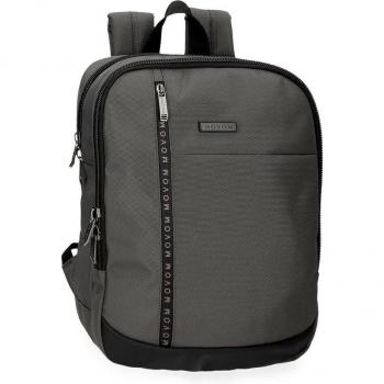 Mochila para portátil 13,3 pulgadas Movom Buster gris con puerto USB