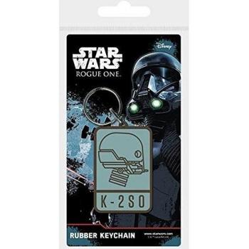 Pyramid International- Star Wars Llavero de Caucho, Color NC, 4 X 6 X 1.3 cm