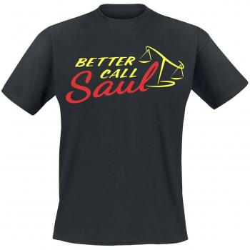 Better Call Saul Logo Camiseta Negro S