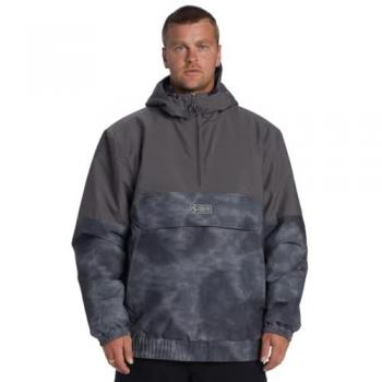 Chaqueta Anorak Reversible DC Shoes Nexus para Hombre, color Magnet, con capucha y diseño estándar