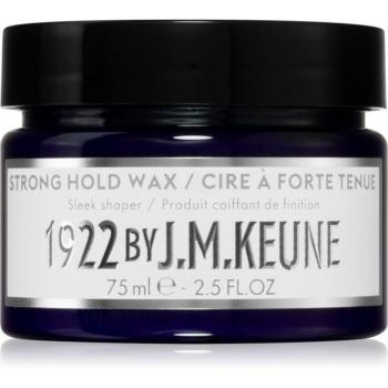 Keune 1922 Strong Hold Wax 75ml - Cera para modelar con fijación fuerte