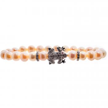 Brazalete Pulsera Mujer Lancaster JLA-BR-FROG-1-WH 16 mm