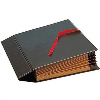 Grafoplás 2920010. Archivador Fuelle PVC, Tamaño Cuarto, Alfanumérico, Negro