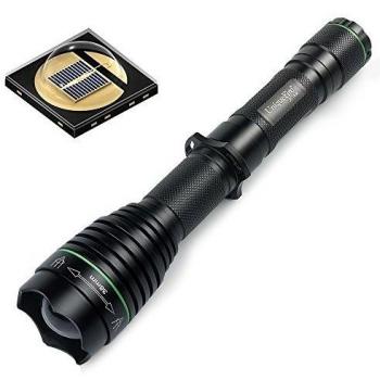 UniqueFire® Nuevo arrivel UF1508 negro IR 850 nm o 940 nm luz infrarroja visión nocturna linterna foco ajustable Zoomable Linterna Kit Set