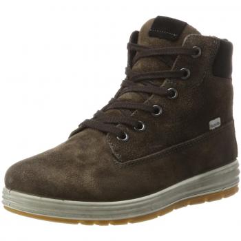 Ricosta Boys’ Dirk Hi-Top Sneakers, Brown