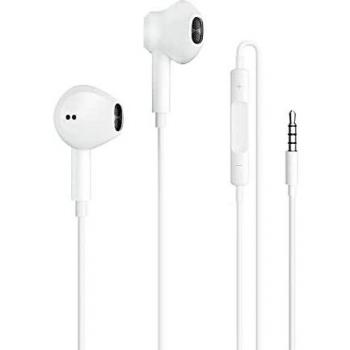 Auriculares internos con micrófono y Cable, Control de Volumen, estéreo para iPhone, Galaxy, Huawei y Otros teléfonos Inteligentes de 3,5 mm