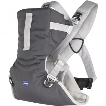 Chicco Easy Fit - Mochila ergonómica portabebé, de 0 a 9 kg, color gris