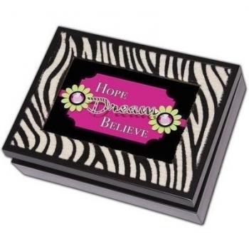 Digital Zebra Music Jewelry Box Song: All I Have To Do Is Dream