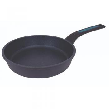 ARCOS Thera - Set de 2 Sartenes Antiadherentes (20 y 24 cm), Aluminio Fundido, Recubrimiento Antiadherente Eclipse®, Mango Ergonómico de Plástico y Silicona Azul