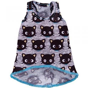 Barbie Fashions – Hello Kitty Rosa Imprimir Tanque con Lazo Azul muñeca Playsets
